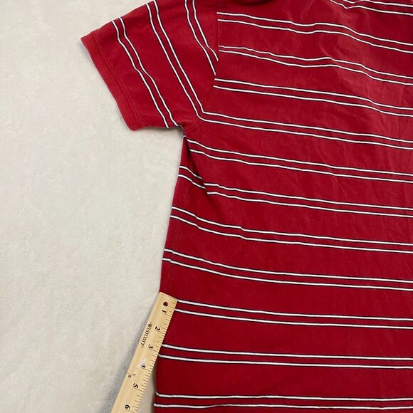 Cactus Performance Red Striped Polo Golf XXL - Picture 2 of 11